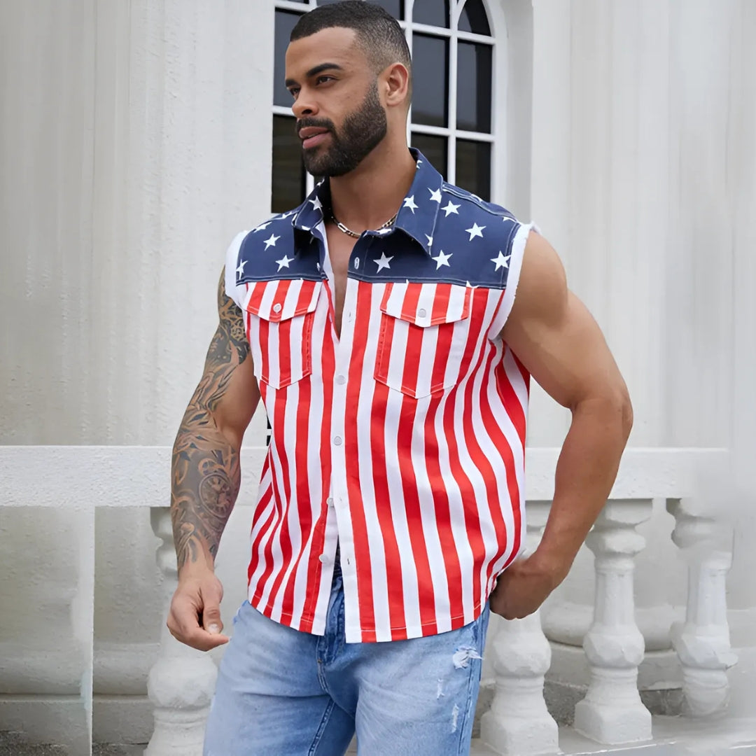 Denim Liberty Vest