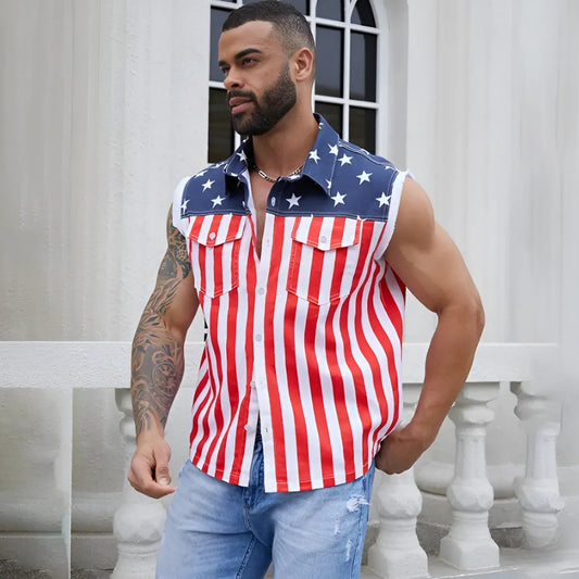 Denim Liberty Vest