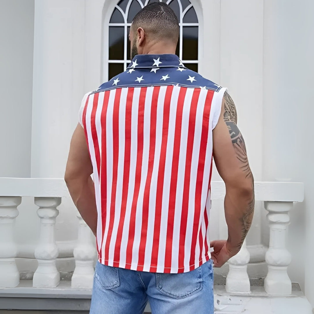 Denim Liberty Vest
